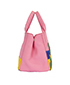 Canapa Desert Motif Patch Tote, side view